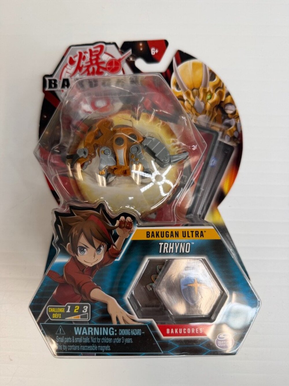 Bakugan Ultra Trhyno Action Figure Dinosaur Challenge 2 Collect Bakucores Ni